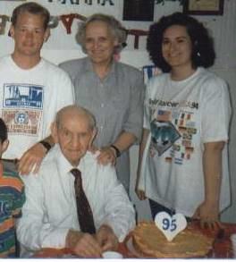 Dr.Craig broberg, mom, granpa and me (1996)